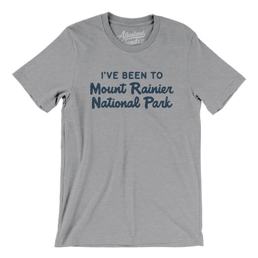 I've Been To Mount Rainier National Park Men/Unisex T-Shirt-Allegiant Goods Co. Vintage Sports Apparel