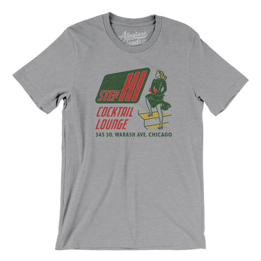 Step Hi Cocktail Lounge Chicago in Athletic Heather Color