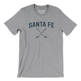 Santa Fe Golf Men/Unisex T-Shirt-Athletic Heather-Allegiant Goods Co. Vintage Sports Apparel