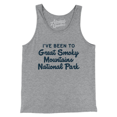 I've Been To Great Smoky Mountains National Park Men/Unisex Tank Top-Allegiant Goods Co. Vintage Sports Apparel