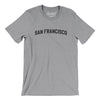 San Francisco Varsity Men/Unisex T-Shirt-Athletic Heather-Allegiant Goods Co. Vintage Sports Apparel
