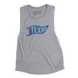 Texas Pennant Women's Flowey Scoopneck Muscle Tank-Allegiant Goods Co. Vintage Sports Apparel
