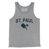 St. Paul Pickleball Men/Unisex Tank Top-Athletic Heather-Allegiant Goods Co. Vintage Sports Apparel