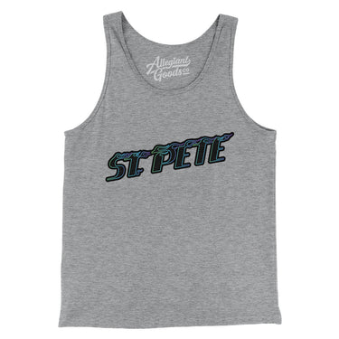 St. Pete Connect Men/Unisex Tank Top-Allegiant Goods Co. Vintage Sports Apparel