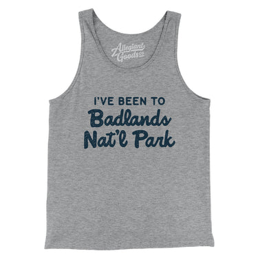 I've Been To Badlands National Park Men/Unisex Tank Top-Allegiant Goods Co. Vintage Sports Apparel