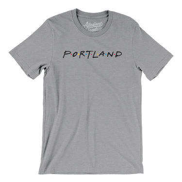 Portland Friends Men/Unisex T-Shirt-Allegiant Goods Co. Vintage Sports Apparel