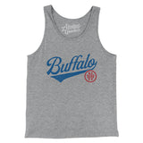 Buffalo Vintage Script Men/Unisex Tank Top-Allegiant Goods Co. Vintage Sports Apparel