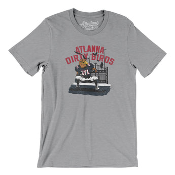 Atlanna Dirty Birds Men/Unisex T-Shirt-Athletic Heather-Allegiant Goods Co. Vintage Sports Apparel