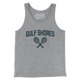 Gulf Shores Tennis Men/Unisex Tank Top-Athletic Heather-Allegiant Goods Co. Vintage Sports Apparel