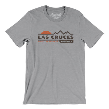 Las Cruces Mountain Sunset Men/Unisex T-Shirt-Athletic Heather-Allegiant Goods Co. Vintage Sports Apparel