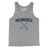 Milwaukee Golf Men/Unisex Tank Top-Athletic Heather-Allegiant Goods Co. Vintage Sports Apparel