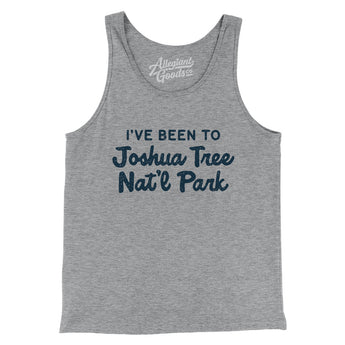 I've Been To Joshua Tree National Park Men/Unisex Tank Top-Allegiant Goods Co. Vintage Sports Apparel