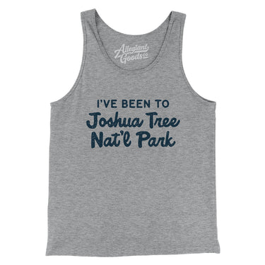 I've Been To Joshua Tree National Park Men/Unisex Tank Top-Allegiant Goods Co. Vintage Sports Apparel