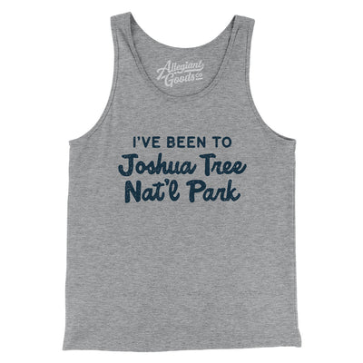 I've Been To Joshua Tree National Park Men/Unisex Tank Top-Athletic Heather-Allegiant Goods Co. Vintage Sports Apparel