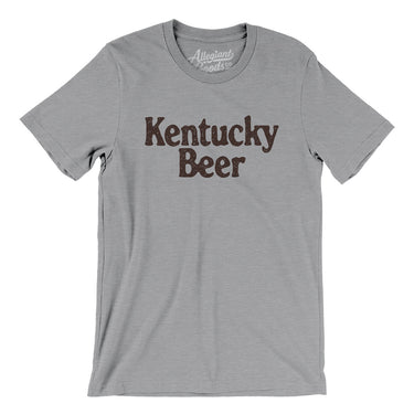 Kentucky Beer Men/Unisex T-Shirt-Athletic Heather-Allegiant Goods Co. Vintage Sports Apparel