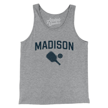 Madison Pickleball Men/Unisex Tank Top-Athletic Heather-Allegiant Goods Co. Vintage Sports Apparel