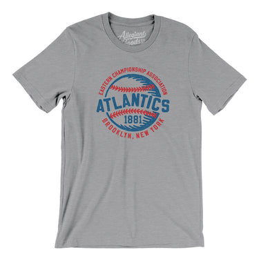 Brooklyn Atlantics Men/Unisex T-Shirt-Allegiant Goods Co. Vintage Sports Apparel