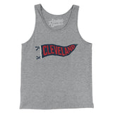 Cleveland Pennant Men/Unisex Tank Top-Allegiant Goods Co. Vintage Sports Apparel
