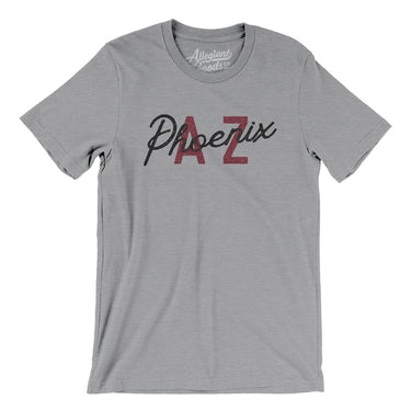 Phoenix Az Overprinted Men/Unisex T-Shirt-Allegiant Goods Co. Vintage Sports Apparel