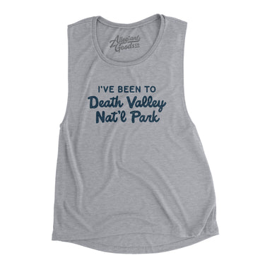 I've Been To Death Valley National Park Women's Flowey Scoopneck Muscle Tank-Allegiant Goods Co. Vintage Sports Apparel