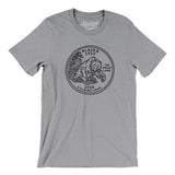 Alaska State Quarter Men/Unisex T-Shirt-Allegiant Goods Co. Vintage Sports Apparel