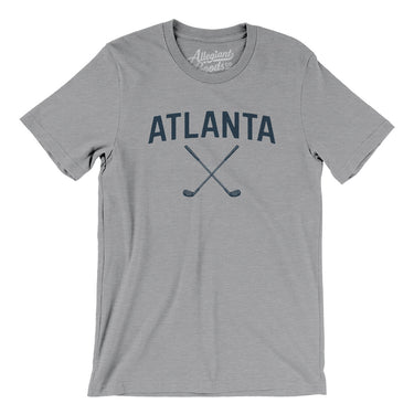 Atlanta Golf Men/Unisex T-Shirt-Athletic Heather-Allegiant Goods Co. Vintage Sports Apparel