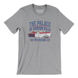 The Palace Of Auburn Hills Men/Unisex T-Shirt-Allegiant Goods Co. Vintage Sports Apparel