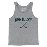 Kentucky Golf Men/Unisex Tank Top-Athletic Heather-Allegiant Goods Co. Vintage Sports Apparel