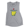 Arkansas Golf Women's Flowey Scoopneck Muscle Tank-Athletic Heather-Allegiant Goods Co. Vintage Sports Apparel