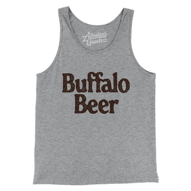 Buffalo Beer Men/Unisex Tank Top-Allegiant Goods Co. Vintage Sports Apparel