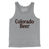 Colorado Beer Men/Unisex Tank Top-Athletic Heather-Allegiant Goods Co. Vintage Sports Apparel