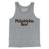 Philadelphia Beer Men/Unisex Tank Top-Athletic Heather-Allegiant Goods Co. Vintage Sports Apparel