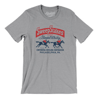 Sweepstakes Blended Whisky Men/Unisex T-Shirt-Athletic Heather-Allegiant Goods Co. Vintage Sports Apparel