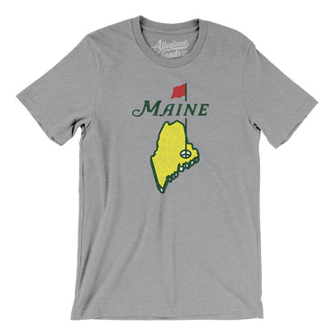 Maine Golf Men/Unisex T-Shirt-Allegiant Goods Co. Vintage Sports Apparel