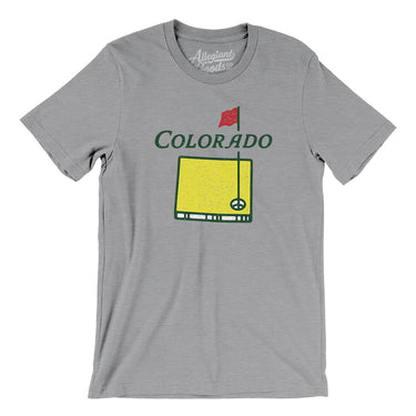 Colorado Golf Men/Unisex T-Shirt-Allegiant Goods Co. Vintage Sports Apparel