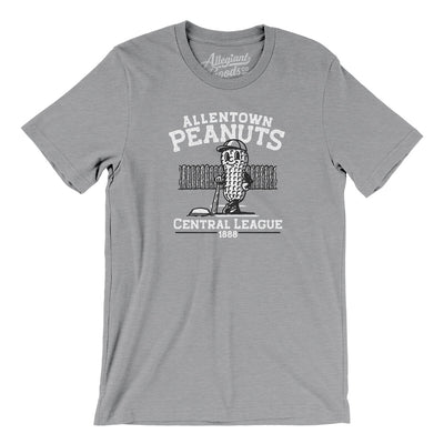 Allentown Peanuts Men/Unisex T-Shirt-Athletic Heather-Allegiant Goods Co. Vintage Sports Apparel