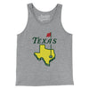 Texas Golf Men/Unisex Tank Top-Athletic Heather-Allegiant Goods Co. Vintage Sports Apparel