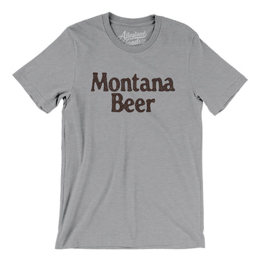 Montana Beer Men/Unisex T-Shirt-Allegiant Goods Co. Vintage Sports Apparel