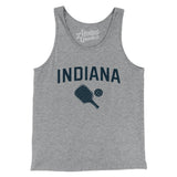 Indiana Pickleball Men/Unisex Tank Top-Athletic Heather-Allegiant Goods Co. Vintage Sports Apparel