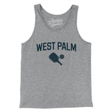 West Palm Pickleball Men/Unisex Tank Top-Athletic Heather-Allegiant Goods Co. Vintage Sports Apparel
