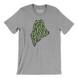 Maine Golf Course Men/Unisex T-Shirt-Athletic Heather-Allegiant Goods Co. Vintage Sports Apparel