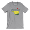 Oklahoma Golf Men/Unisex T-Shirt-Athletic Heather-Allegiant Goods Co. Vintage Sports Apparel
