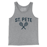 St. Pete Tennis in Athletic Heather Color