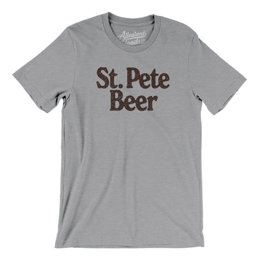 St. Pete Beer Men/Unisex T-Shirt-Allegiant Goods Co. Vintage Sports Apparel