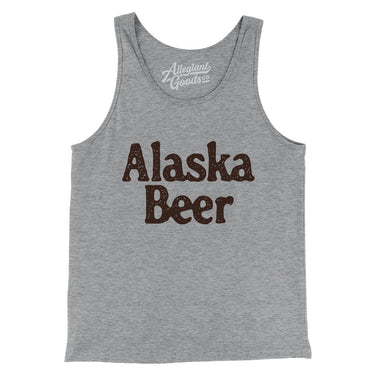 Alaska Beer Men/Unisex Tank Top-Allegiant Goods Co. Vintage Sports Apparel