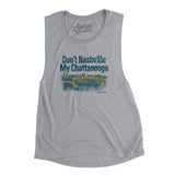 Don't Nashville My Chattanooga Women's Flowey Scoopneck Muscle Tank-Allegiant Goods Co. Vintage Sports Apparel