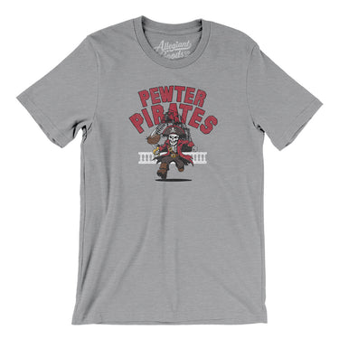 Pewter Pirates Men/Unisex T-Shirt-Allegiant Goods Co. Vintage Sports Apparel