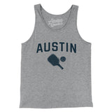 Austin Pickleball Men/Unisex Tank Top-Athletic Heather-Allegiant Goods Co. Vintage Sports Apparel