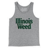 Illinois Weed Men/Unisex Tank Top-Allegiant Goods Co. Vintage Sports Apparel