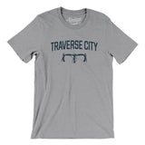 Traverse City Cycling in Athletic Heather Color